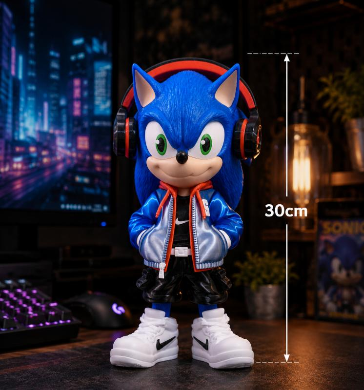 Mô hình Sonic 3D Articulated